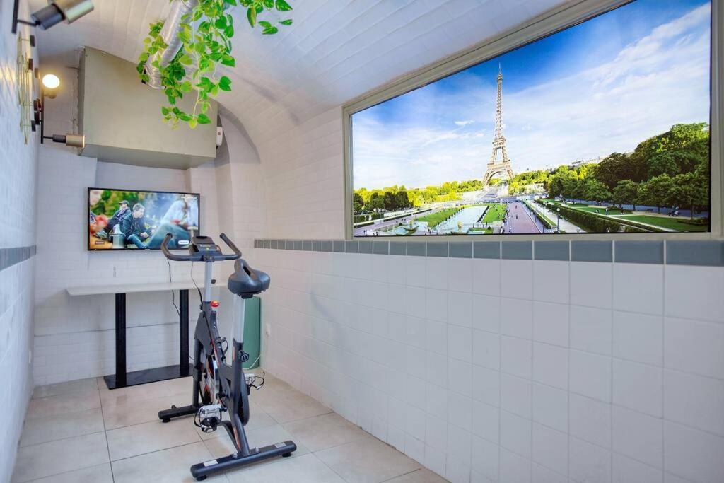 Le Nid Parisien Triplex Cosy Et Chaleureux Apartment Luaran gambar
